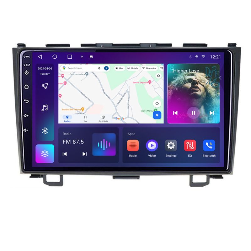 Navigatie Honda CR-V A-009 2+32 GB Android Waze USB Navigatie Internet Youtube Radio - imagine 3