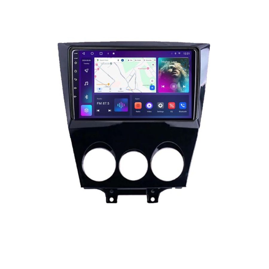 Navigatie Mazda RX8 2003-2008  Android Ecran QLED octa core 4+64 carplay android auto kit-rx8-03+EDT-E309V3 - imagine 2