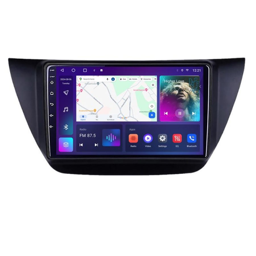 Navigatie Mitubishi Lancer 2001-2007 B-LANCER07 Android Ecran QLED octa core 4+64 carplay android auto KIT-lancer07+EDT-E309V3 - imagine 2