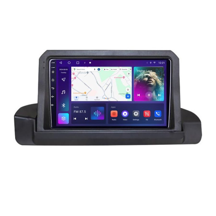 Navigatie BMW Seria 3 E90 fara ecran de fabrica Android Ecran QLED octa core 4+64 carplay android auto KIT-e90+EDT-E309V3 - imagine 2