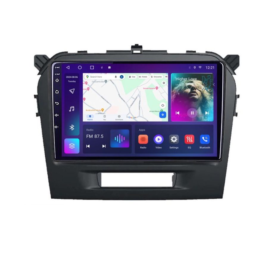 Navigatie Suzuki Grand Vitara 2016- B-2265 Android Ecran QLED octa core 4+64 carplay android auto KIT-2265+EDT-E309V3 - imagine 2