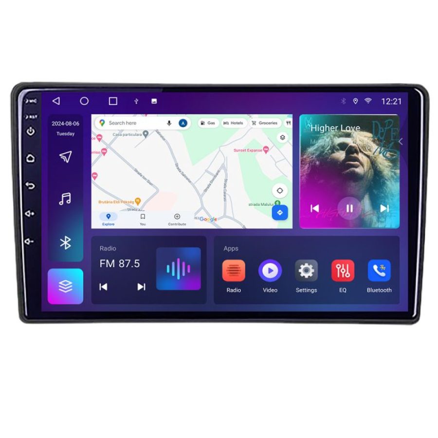 Navigatie Fiat Tipo 2015-2021 C-TIPO Android Octa Core Ecran 2K QLED GPS 4G 4+32GB 360 KIT-TIPO+EDT-E409-2K - imagine 3
