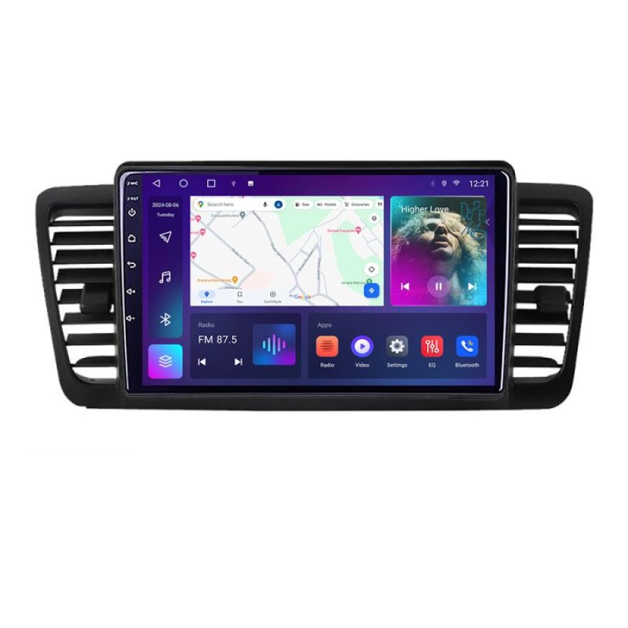 Navigatie Subaru Outback Legacy C-SU02 Android Octa Core Ecran 2K QLED GPS 4G 4+32GB 360 KIT-SU02+EDT-E409-2K - imagine 3