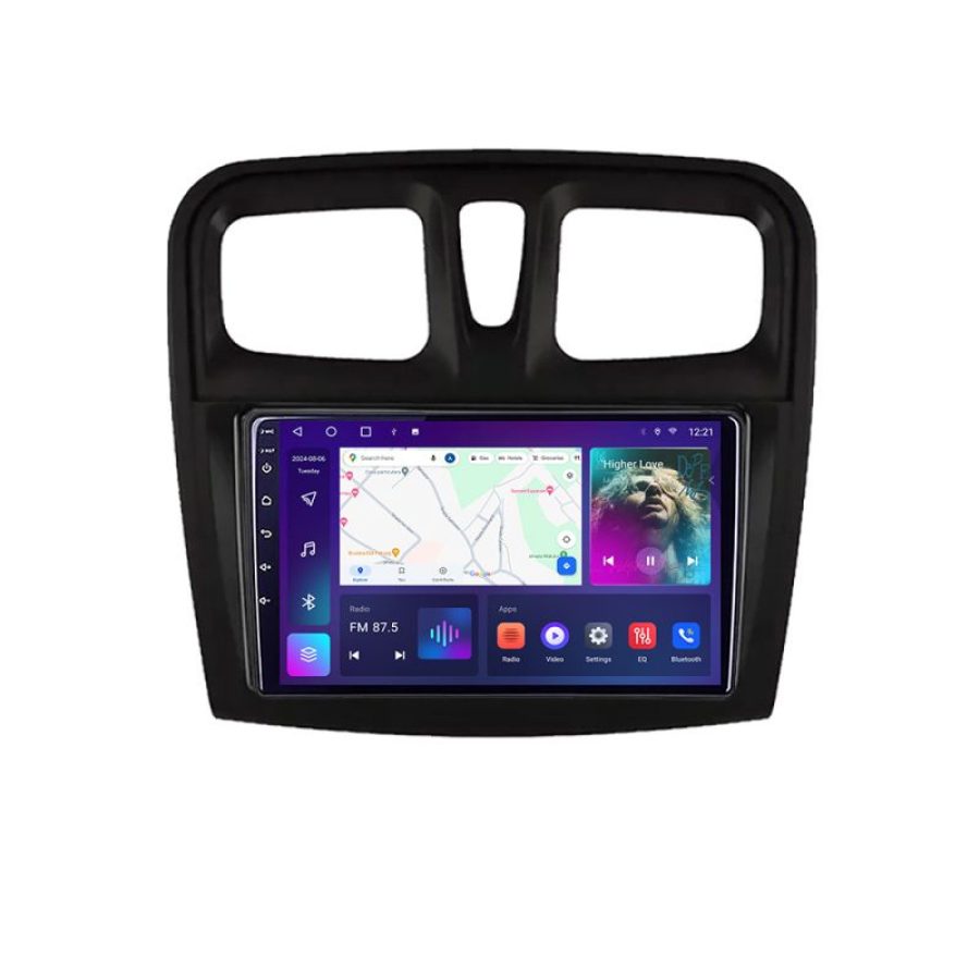 Navigatie Dacia Sandero 2012-2020 var B Android Octa Core Ecran 2K QLED GPS 4G 4+32GB 360 kit-sandero-variantb+EDT-E409-2K - imagine 3
