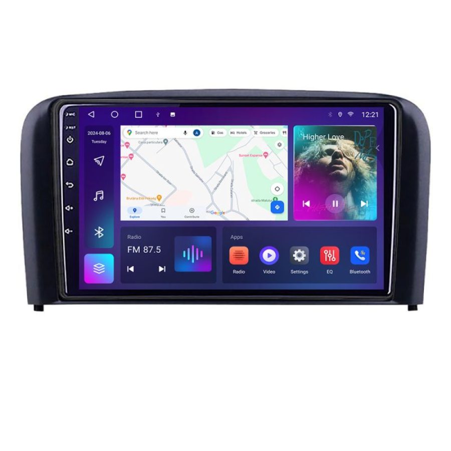 Navigatie Volvo S80 2004-2006 C-S80 Android Octa Core Ecran 2K QLED GPS 4G 4+32GB 360 KIT-S80+EDT-E409-2K - imagine 3