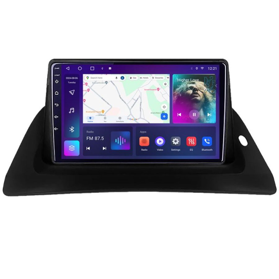Navigatie Renault Kangoo  Android Octa Core Ecran 2K QLED GPS 4G 4+32GB 360 kit-Kangoo+EDT-E409-2K - imagine 3