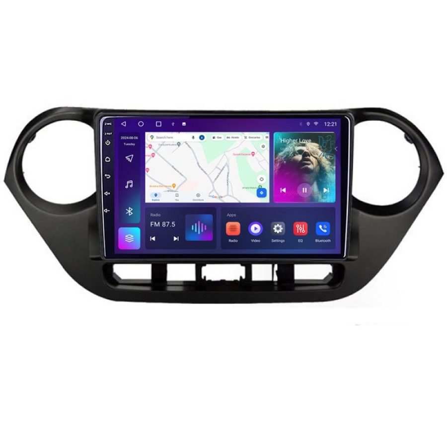 Navigatie HHyundai I10 2013-2019 C-HY38 Android Octa Core Ecran 2K QLED GPS 4G 4+32GB 360 KIT-HY38+EDT-E409-2K - imagine 3