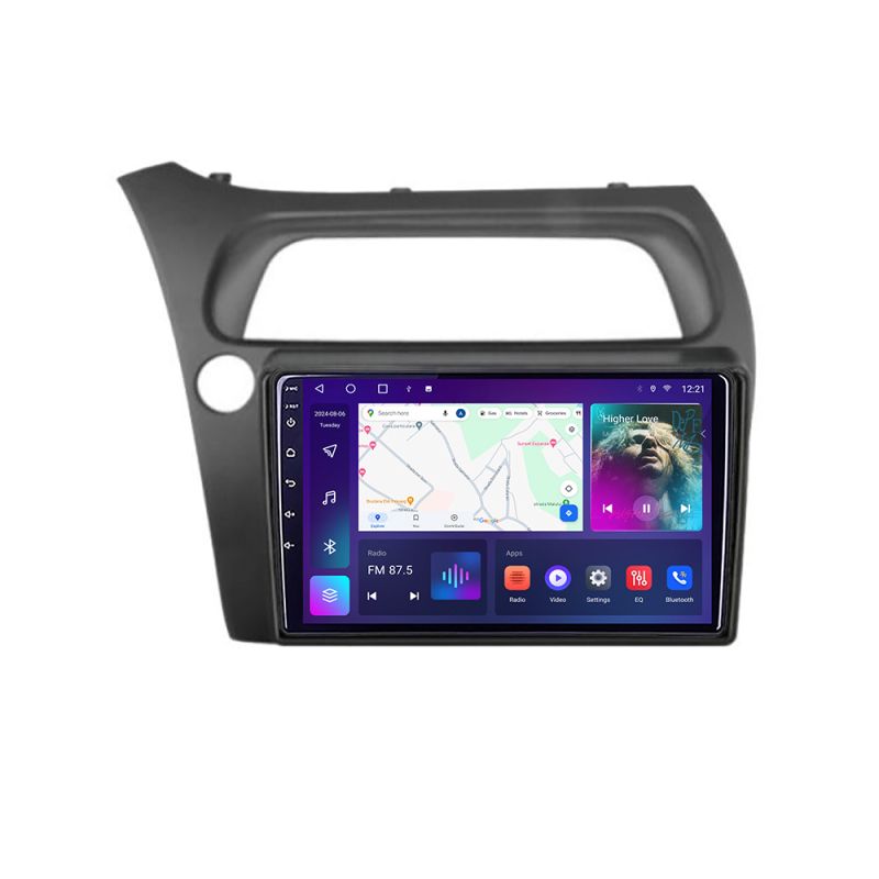 Navigatie Honda Civic Hatchback 2006-2012 C-hatchback Android Octa Core Ecran 2K QLED GPS 4G 4+32GB 360 kit-hatchback+EDT-E409-2K - imagine 3