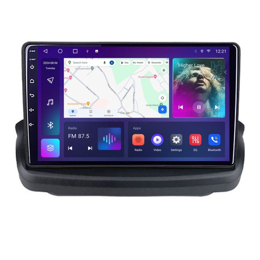 Navigatie HHyundai Genesis Android Octa Core Ecran 2K QLED GPS 4G 4+32GB 360 KIT-GENESYS+EDT-E409-2K - imagine 3