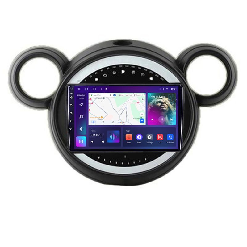 Navigatie Mini 2011-2015 sistem CIC Android Octa Core Ecran 2K QLED GPS 4G 4+32GB 360 KIT-mini-02+EDT-E409-2K - imagine 3