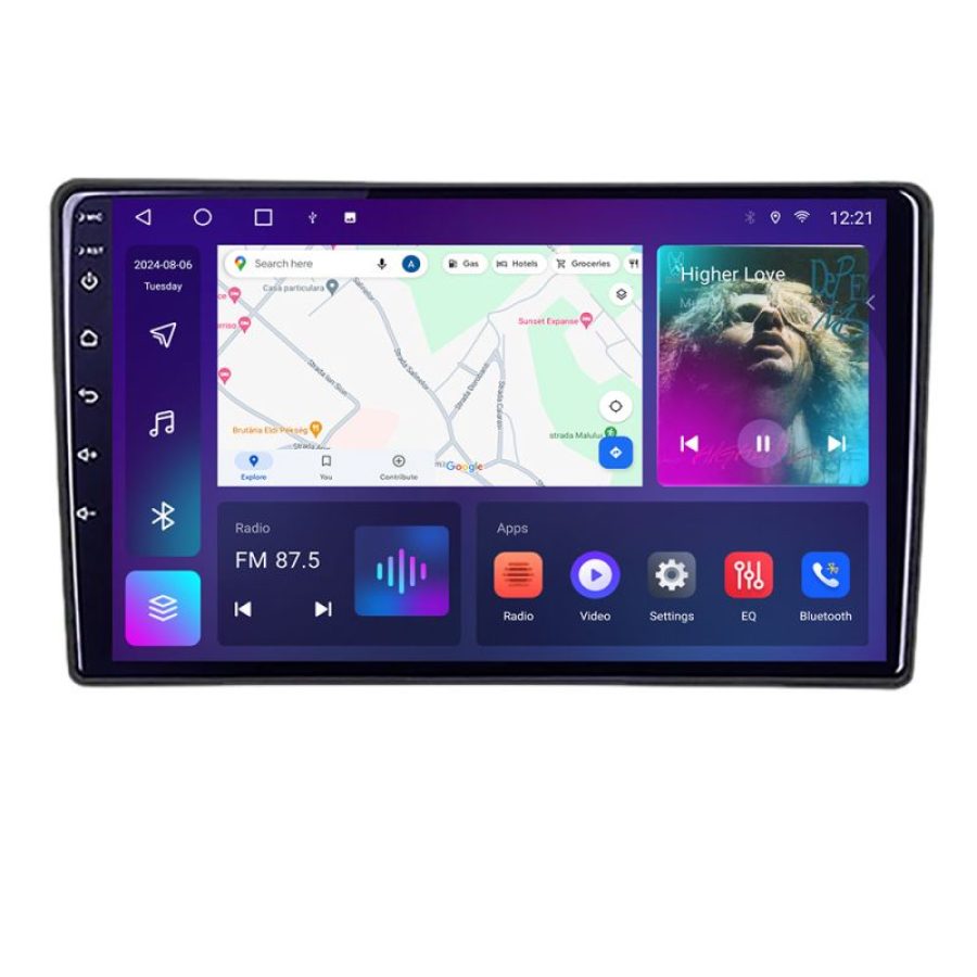 Navigatie Citroen Berlingo 2008-2018 C-berlingo Android Octa Core Ecran 2K QLED GPS 4G 4+32GB 360 kit-berlingo+EDT-E409-2K - imagine 3
