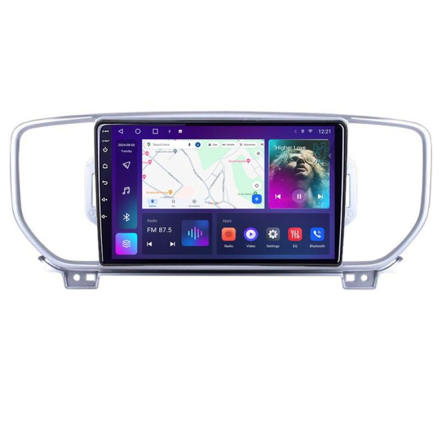 Navigatie Kia Sportage 2016 C-576 Android Octa Core Ecran 2K QLED GPS 4G 4+32GB 360 KIT-576+EDT-E409-2K - imagine 3