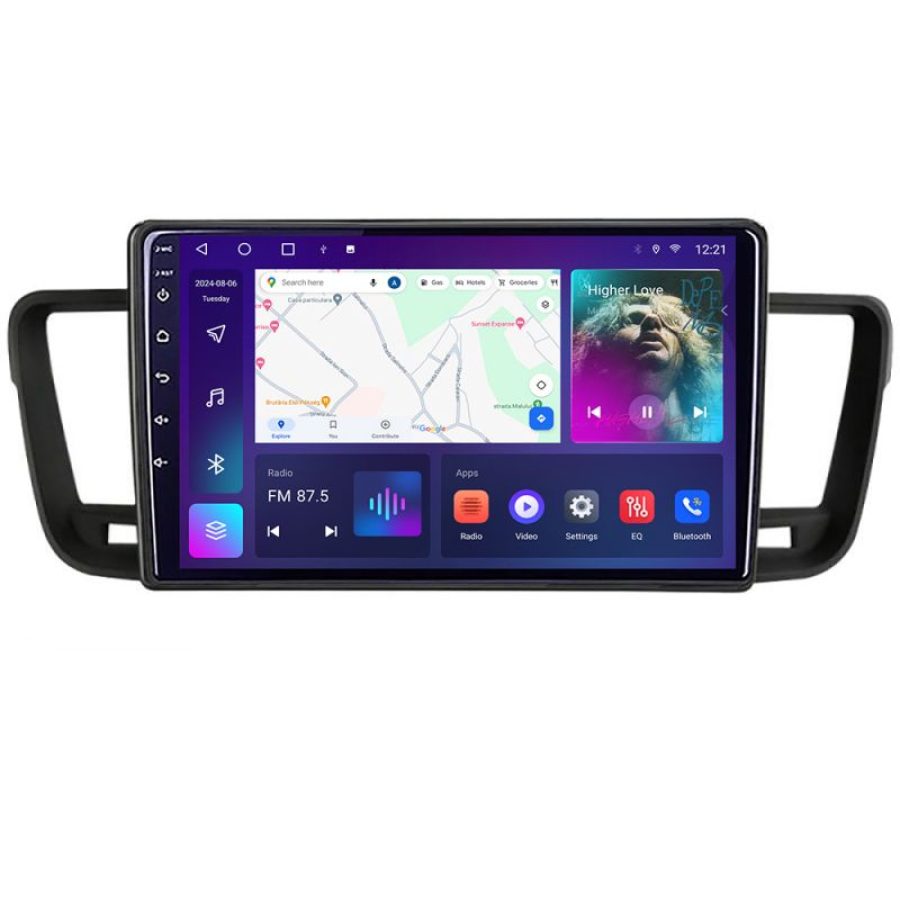 Navigatie Peugeot 508 C-5637 Android Octa Core Ecran 2K QLED GPS 4G 4+32GB 360 KIT-5637+EDT-E409-2K - imagine 3