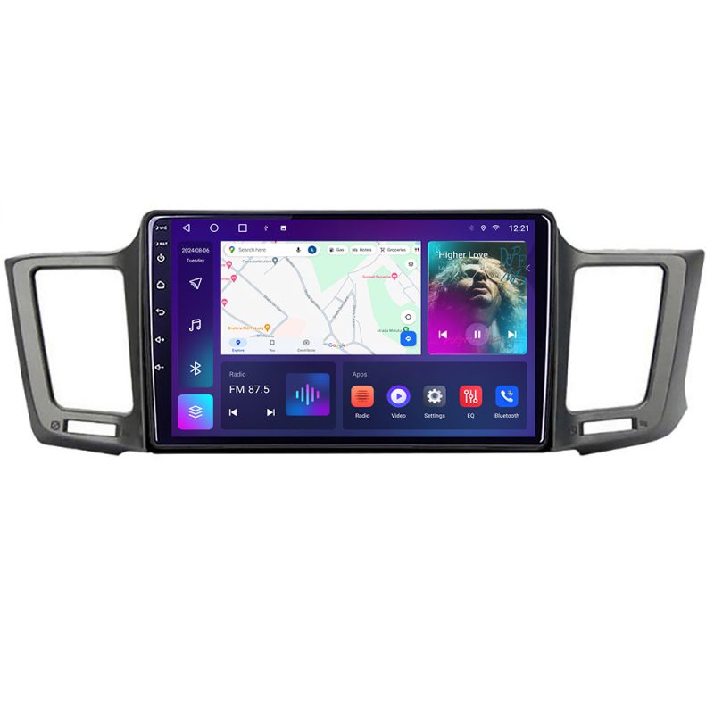 Navigatie TOYOTA RAV 4 2013-2018 Android Octa Core Ecran 2K QLED GPS 4G 4+32GB 360 KIT-247+EDT-E409-2K - imagine 5