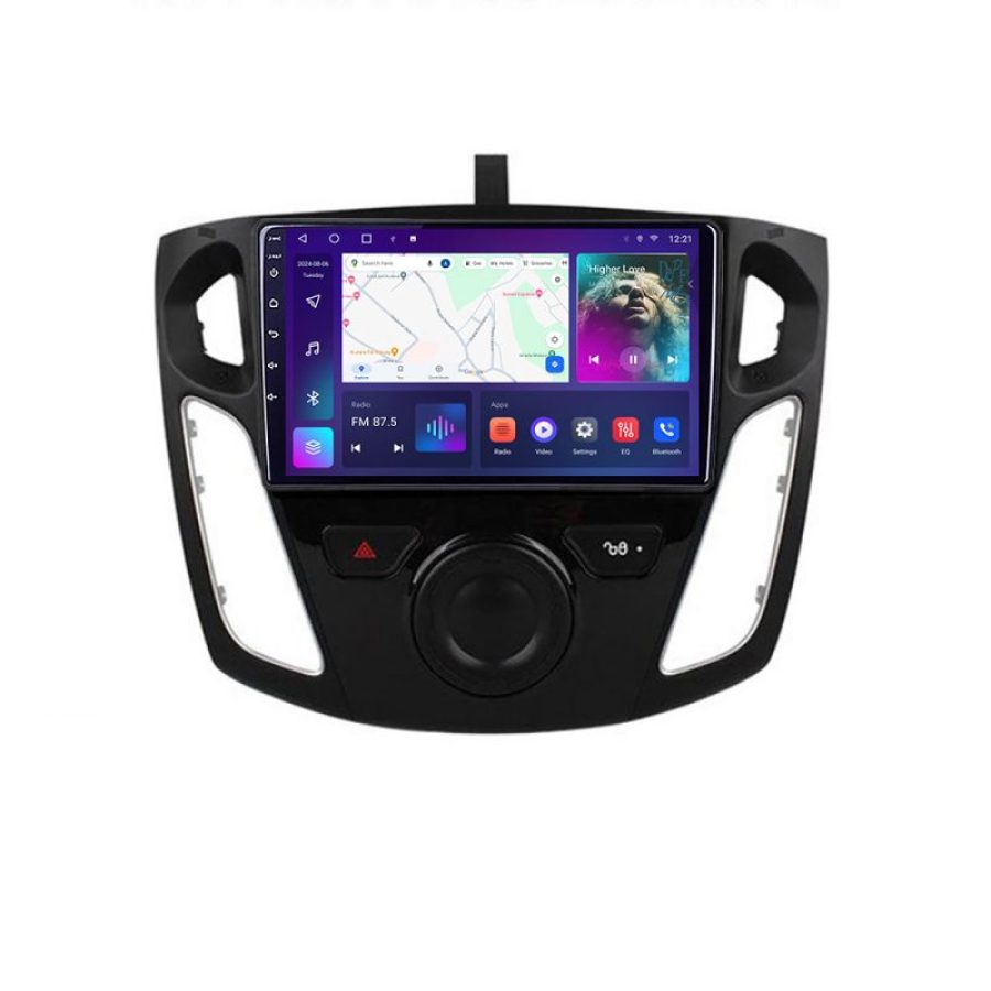 Navigatie Ford Focus C-150 Android Octa Core Ecran 2K QLED GPS 4G 4+32GB 360 KIT-150+EDT-E409-2K - imagine 3
