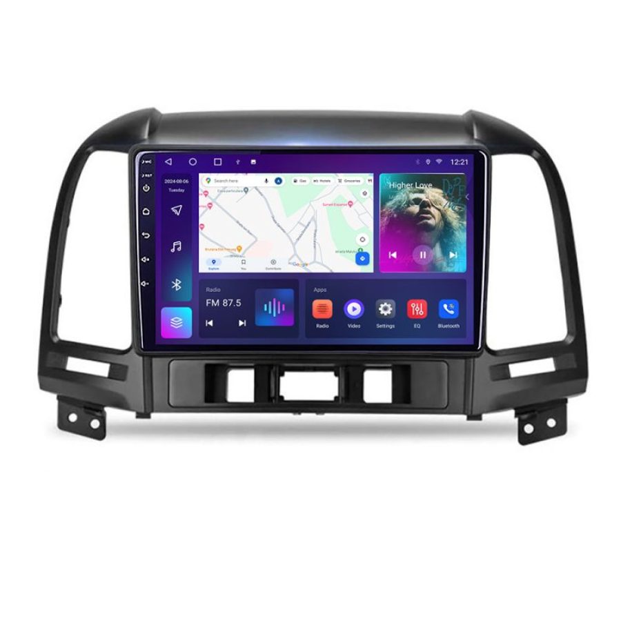 Navigatie HHyundai Santa Fe 2007-2012 C-008 Android Octa Core Ecran 2K QLED GPS 4G 4+32GB 360 KIT-008+EDT-E409-2K - imagine 3