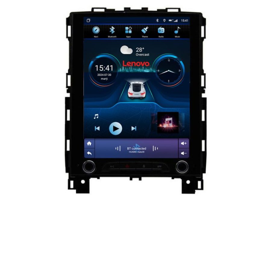 Navigatie Renault Megane 4 2016-2019 cu tip tesla radio cd tip tesla radio gps internet 8 Core 3+32 4G carplay android auto  kit-t - imagine 2