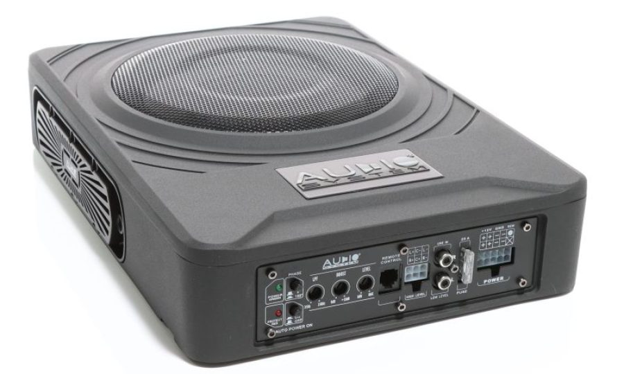 Subwoofer activ underseat Audio System US08 ACTIVE, 225 watts, 2 ohm, 200mm, 8", sub scaun - imagine 2