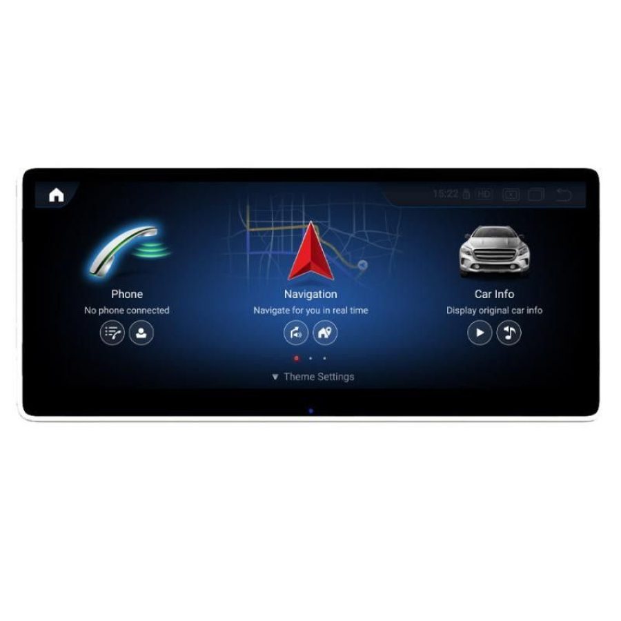Navigatie dedicata Mercedes Clasa C W205 cu sistem NTG5.5 Android ecran 12.3" 8+128 4G BT GPS WIFI - imagine 2