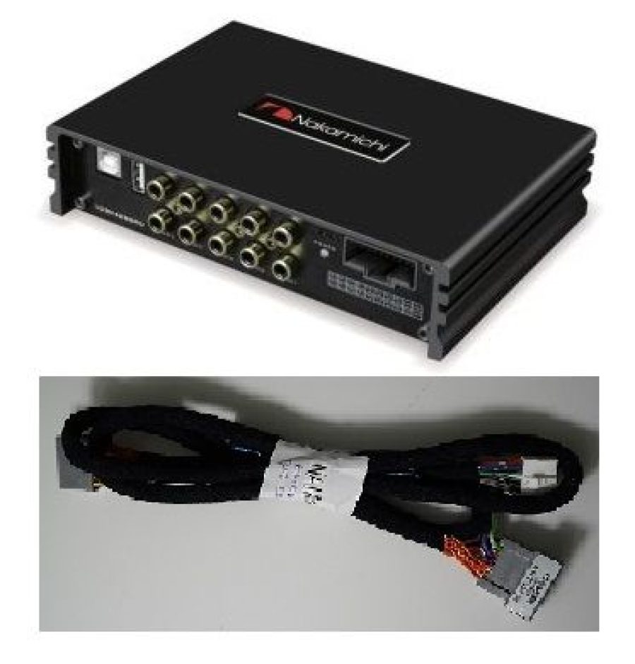 Pachet amplificator dedicat Honda 2010-2019 NAM-10 DSP Nakamichi NDSK4285 - imagine 2