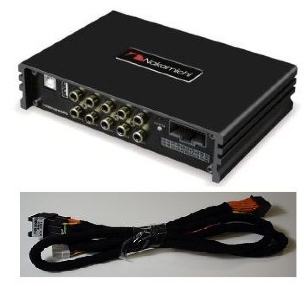 Pachet amplificator dedicat Ford Focus NAM78 DSP Nakamichi NDSK4285 - imagine 2