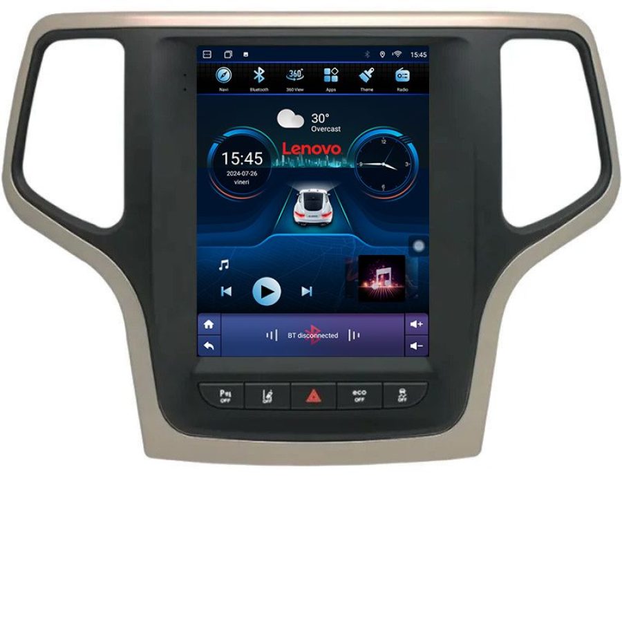 Navigatie Jeep Grand Cherokee 2014-2019, Qled 9.7", ,8 Core 4+64 360 4G - imagine 2