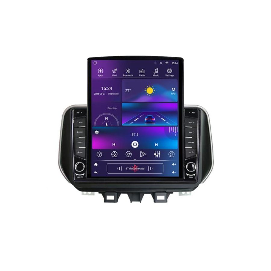 Navigatie Hyundai Tucson 2019 KIT-1135 ecran tip TESLA 9.7" cu Android Radio Bluetooth Internet GPS WIFI 2+32 DSP Quad - imagine 4