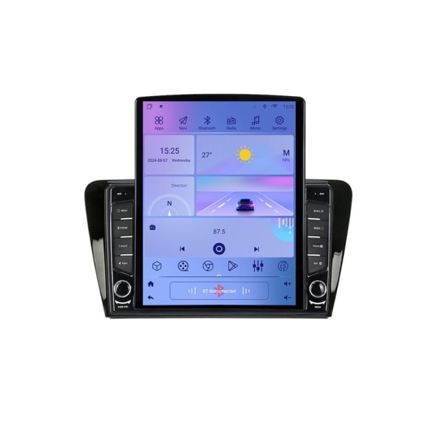 Navigatie Skoda Rapid Seat Toledo 2013+ Android radio gps internet quad core 2+32 ecran vertical 9.7" Kit-rapid+EDT-E708 v1 - imagine 3