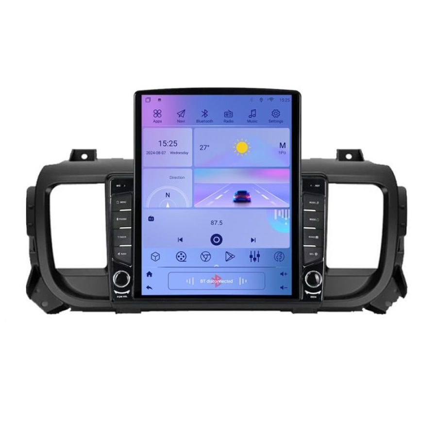 Navigatie Citroen Jumpy Toyota Proace Peugeot Traveller K-jumpy16 ecran tip TESLA 9.7" cu Android Radio Bluetooth Inte v3 - imagine 3