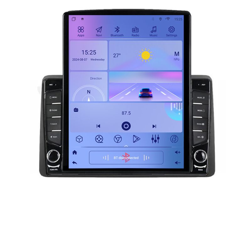 Navigatie DACIA DUSTER dupa 2019 K-199 ecran tip TESLA 9.7" cu Android Radio Bluetooth Internet GPS WIFI 2+32 DSP Quad v1 - imagine 3