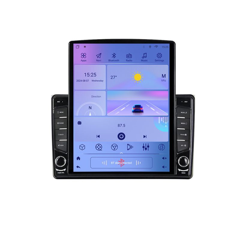 Navigatie Audi A4 B6 K-050 ecran tip TESLA 9.7" cu Android Radio Bluetooth Internet GPS WIFI 2+32 DSP Quad Core v1 - imagine 3