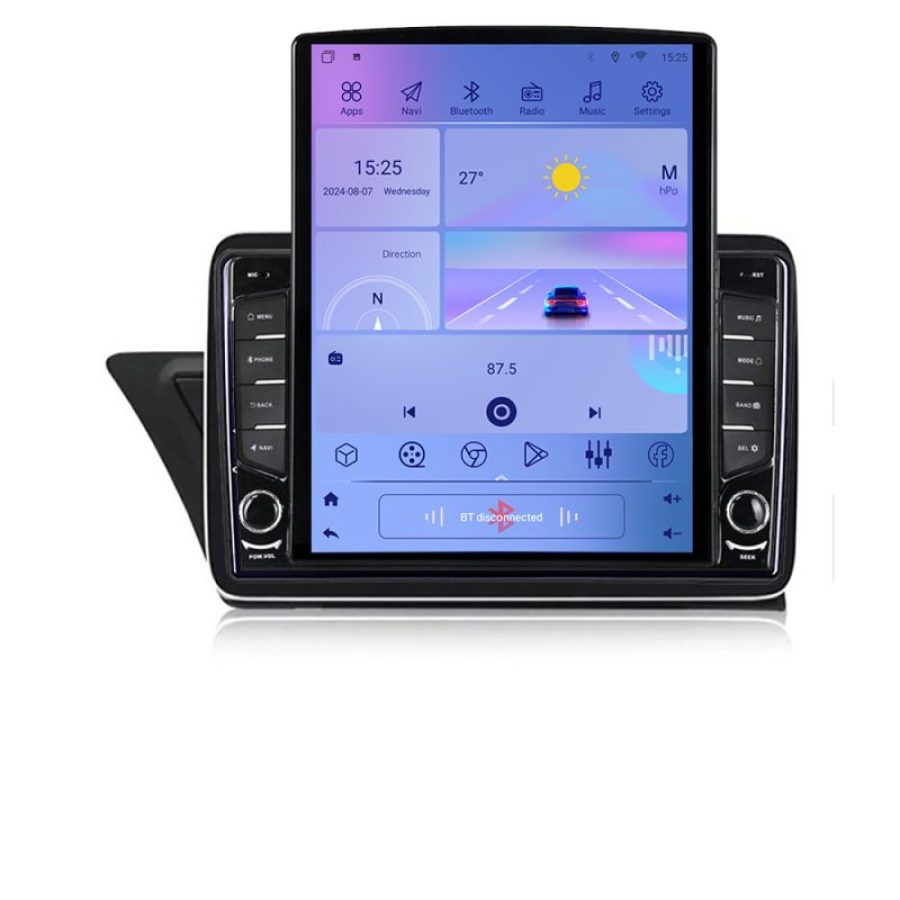 Navigatie Audi A4 A5 B8 cu MMI3G Android radio gps internet quad core 2+32 ecran vertical 9.7" KIT-a4-3G+EDT-E708 - imagine 2