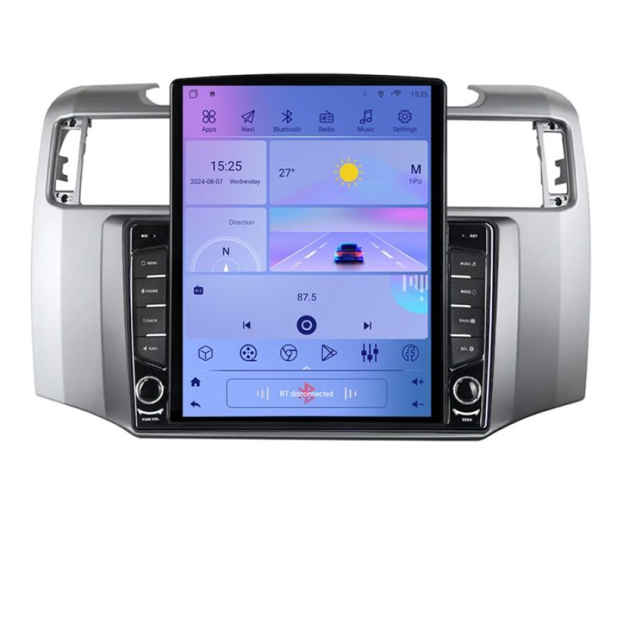 Navigatie Toyota 4runner 2009-2019 Android radio gps internet quad core 2+32 ecran vertical 9.7" KIT-4runner+EDT-E708 - imagine 3