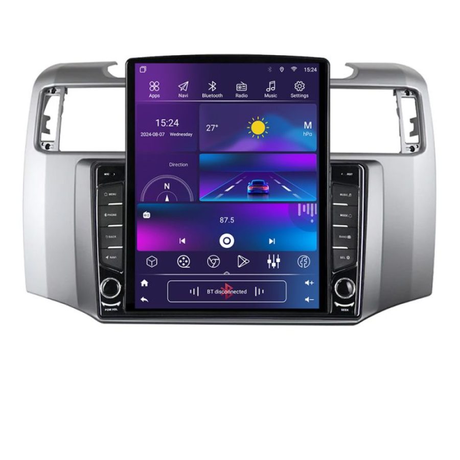 Navigatie Toyota 4runner 2009-2019 Android radio gps internet quad core 2+32 ecran vertical 9.7" KIT-4runner+EDT-E708 - imagine 4