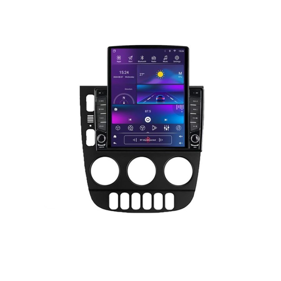 Navigatie Mercedes ML W163 1998-2005 Android radio gps internet quad core 2+32 ecran vertical 9.7" Kit-i20-2012+EDT-E708 - imagine 4