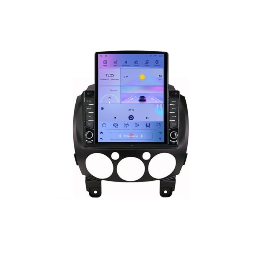 Navigatie Mazda 2 2007-2013 Android radio gps internet quad core 2+32 ecran vertical 9.7" Kit-mazda2+EDT-E708 - imagine 3