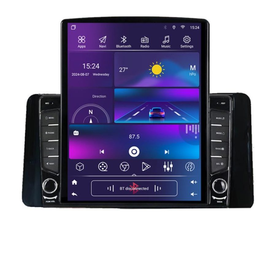 Navigatie Skoda Kamiq 2019- Android radio gps internet quad core 2+32 ecran vertical 9.7" Kit-kamiq+EDT-E708 - imagine 4
