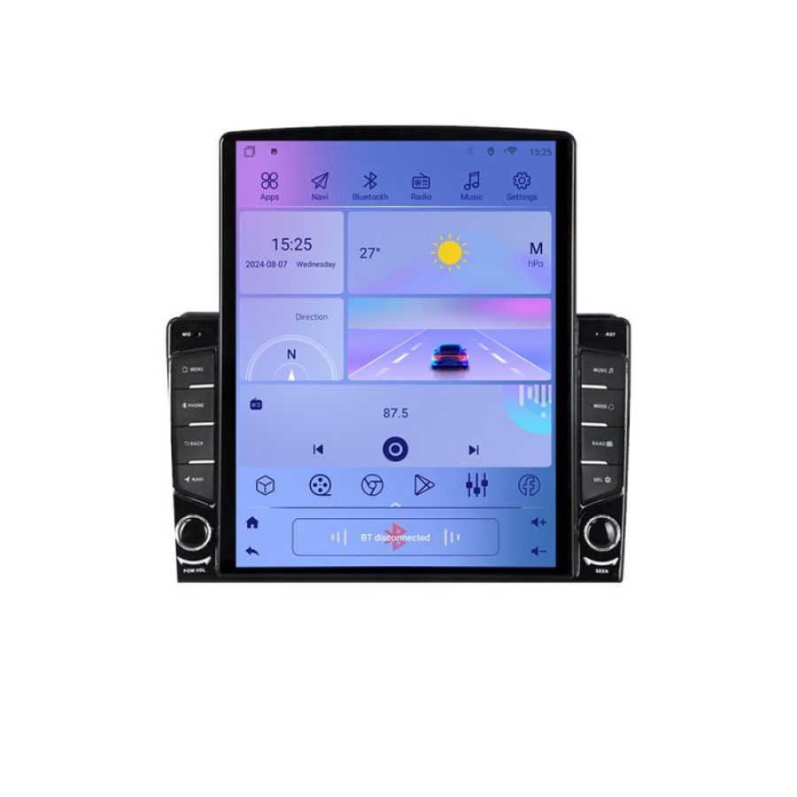 Navigatie Toyota Android radio gps internet quad core 2+32 ecran vertical 9.7" Kit-toyota-universal+EDT-E708 - imagine 3