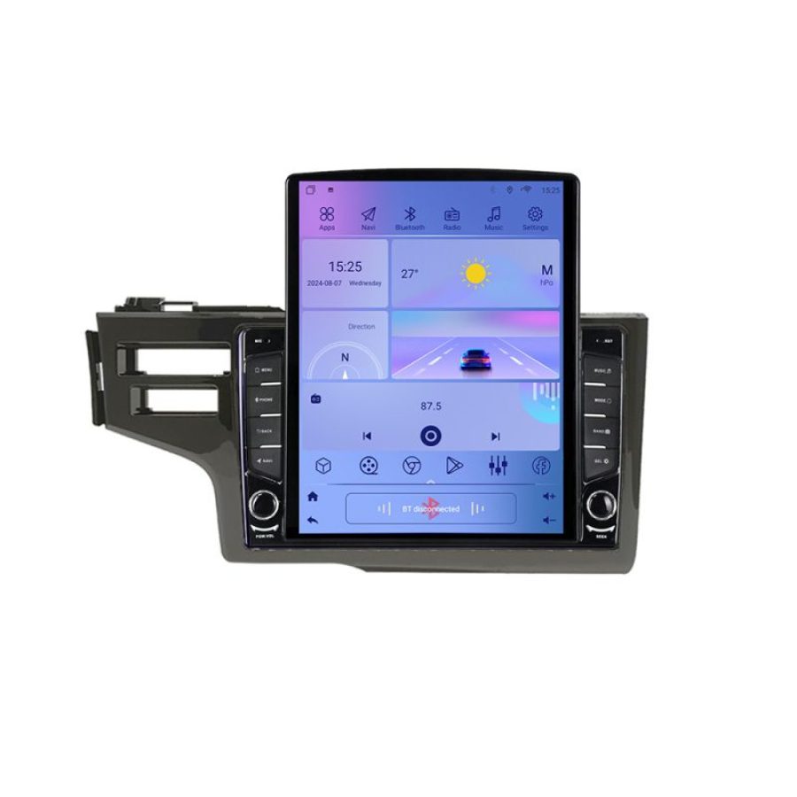 Navigatie Honda Fit 2014-2019 Android radio gps internet quad core 2+32 ecran vertical 9.7" Kit-fit-14+EDT-E708 - imagine 3