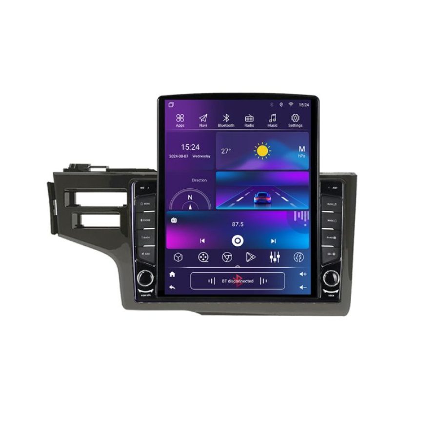 Navigatie Honda Fit 2014-2019 Android radio gps internet quad core 2+32 ecran vertical 9.7" Kit-fit-14+EDT-E708 - imagine 4