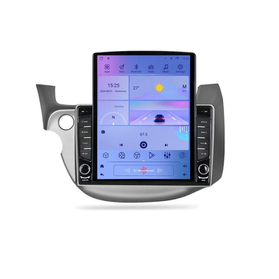 Navigatie Honda Fit 2008-2013 Android radio gps internet quad core 2+32 ecran vertical 9.7" Kit-fit-08+EDT-E708 - imagine 3