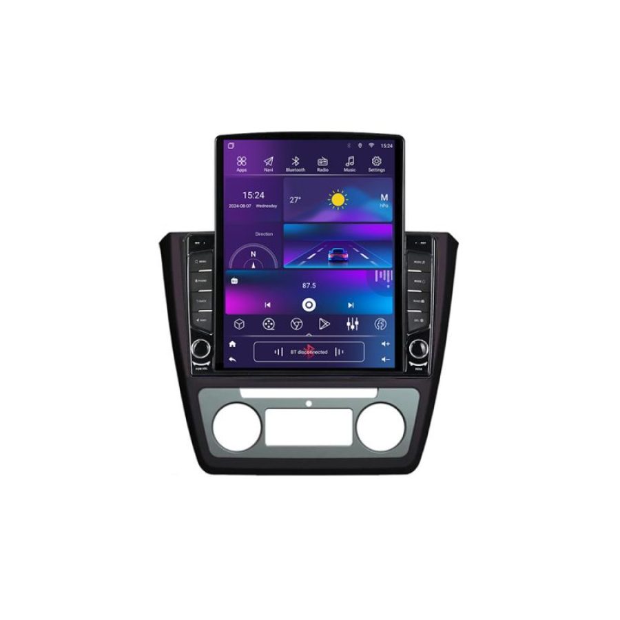 Navigatie Skoda Yeti 2009-2014 K-YETI ecran tip TESLA 9.7" cu Android Radio Bluetooth Internet GPS WIFI 2+32 DSP Quad - imagine 4