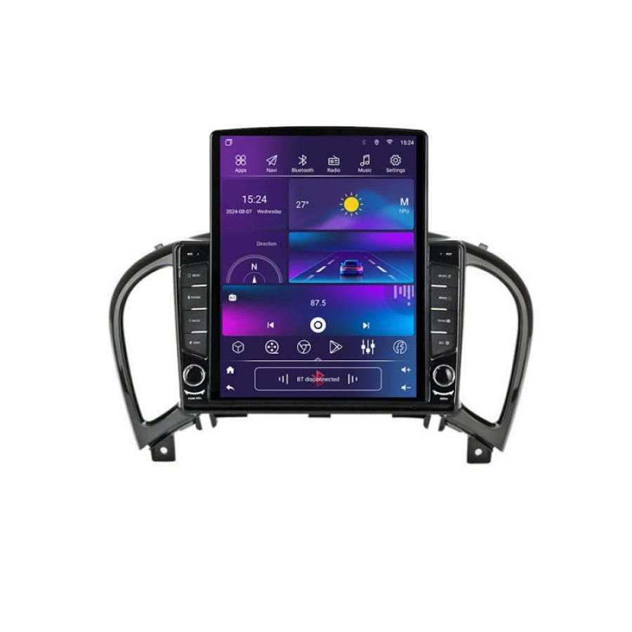 Navigatie Nissan Juke 2010-2015 K-JUKE ecran tip TESLA 9.7" cu Android Radio Bluetooth Internet GPS WIFI 2+32 DSP Quad - imagine 4