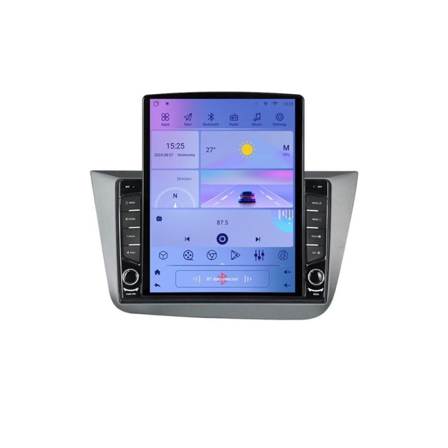 Navigatie Seat Leon 2005-2012 K-leon05 ecran tip TESLA 9.7" cu Android Radio Bluetooth Internet GPS WIFI 2+32 DSP Quad - imagine 3