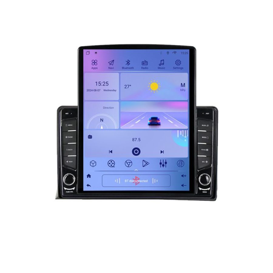 Navigatie vw multivan 2003-2015 K-multivan ecran tip TESLA 9.7" cu Android Radio Bluetooth Internet GPS WIFI 2+32 DSP - imagine 3