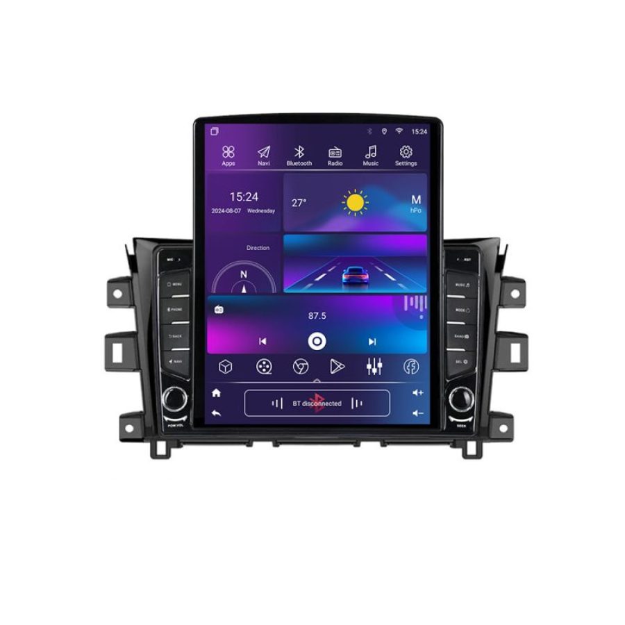 Navigatie NIssan Navara 2017- K-navara17 ecran tip TESLA 9.7" cu Android Radio Bluetooth Internet GPS WIFI 2+32 DSP Qu - imagine 4