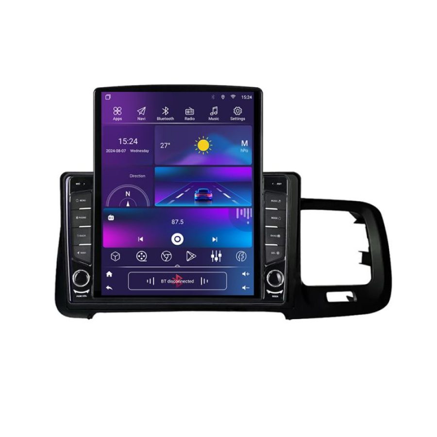 Navigatie dedicata Volvo S60 2008-2014 K-s60-08 ecran tip TESLA 9.7" cu Android Radio Bluetooth Internet GPS WIFI 2+32 DSP Quad - imagine 4