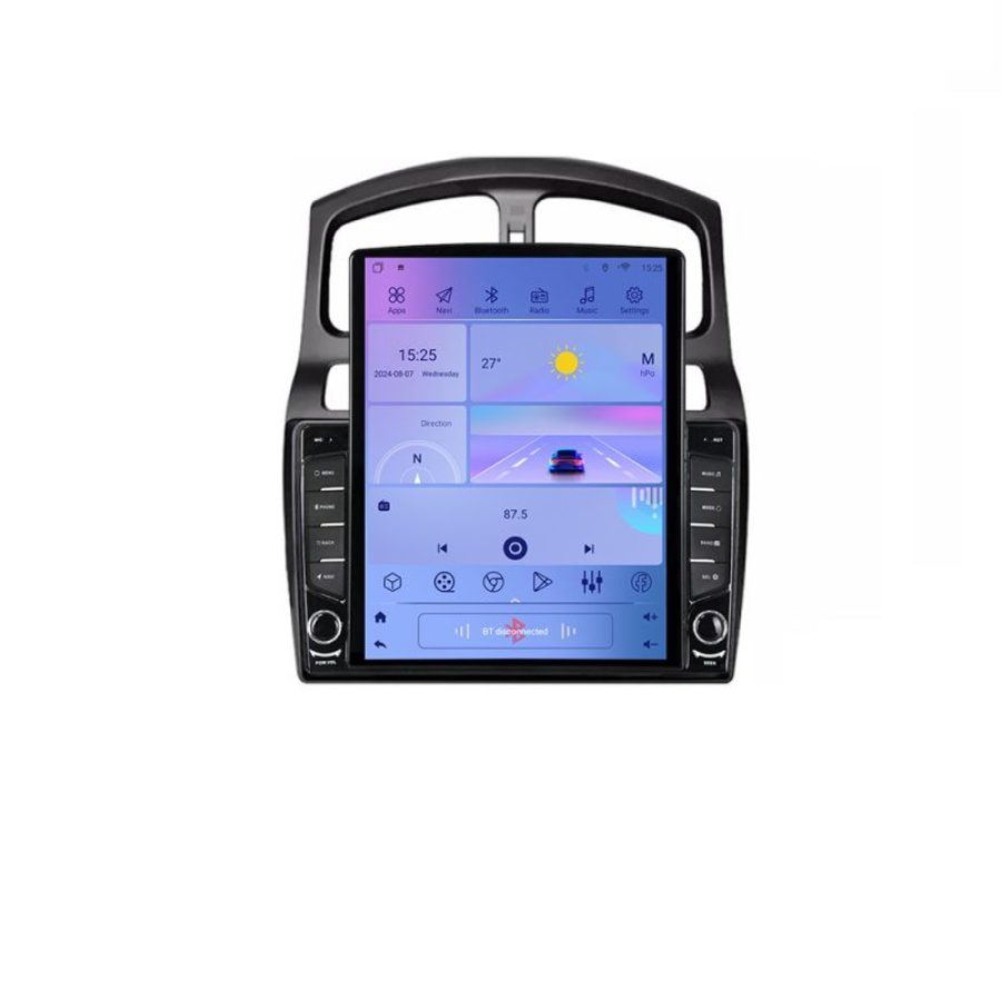 Navigatie HHyundai Santa Fe 2000-2006 ecran tip TESLA 9.7" cu Android Radio Bluetooth Internet GPS WIFI 2+32 DSP Quad C - imagine 3