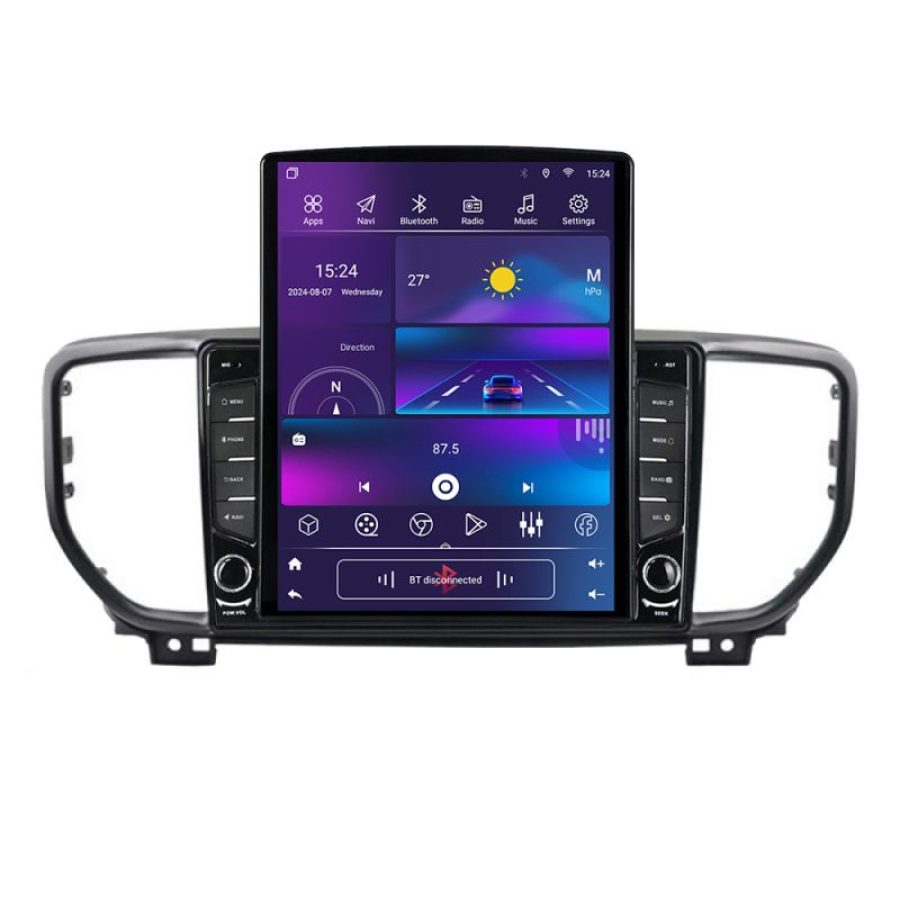 Navigatie Kia Sportage facelift 2019 - K-SPORTAGE-19 ecran tip TESLA 9.7" cu Android Radio Bluetooth Internet GPS WIFI - imagine 4