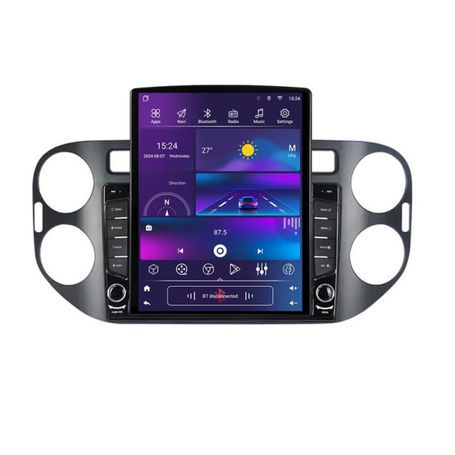 Navigatie VW Tiguan 2009-2015 Android radio gps internet quad core 2+32 ecran vertical 9.7" Kit-489v2+EDT-E708 - imagine 4